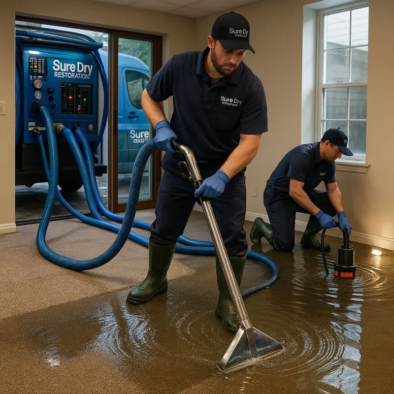 Water Extraction and Removal process in Dorado Municipio, PR